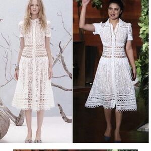 White Zimmermann Dress